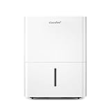 Comfee Luftentfeuchter 12 l/24 h, Raumgröße ca. 50 m³ (20 m²), LED-Anzeige, gegen Feuchtigkeit und Schimmel, MDDN-12DEN7, R290, automatische Entfeuchtung