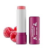 Jean & Len Lip Balm Beere, bewahrt die Lippenhaut vor dem Austrocknen, mit natürlichen Wachsen, mit Beeren-Duft, zartschmelzende Lippenpflege, ohne Palm- & Mineralöl, vegan, 4,7 g