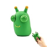 Zayin Grüne Käfer-Spielzeuge Popping Out Eyes Squeeze Fun Sensorisches Zappelspielzeug für Kinder zum Abbau von Stress, Angstzuständen,Spielzeug,Weihnachtsgeburtstagsgeschenk