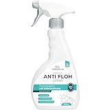 Anti Floh Spray - AMP 2 CL - für Wohnung und Möbel - Anti Flohmittel als Umgebungsspray gegen Flöhe im Haushalt bei Hunden und Katzen