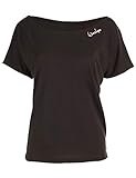 WINSHAPE Damen Ultra Leichtes Modal-kurzarmshirt Mct002 Kurzarmshirt, Schwarz, M EU