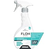 The Home Pet Lab Floh Spray für Wohnung und Möbel - Anti Flohmittel als Umgebungsspray gegen Flöhe im Haushalt bei Hunden und Katzen