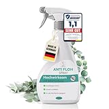 Animal Vita® Flohspray für Wohnung und Möbel [TESTURTEIL SEHR GUT 04/25] gegen Flöhe bei Hunden und Katzen - Alternative zu Fogger gegen Flöhe - Flohmittel für Wohnung, hochwirksam & laborgeprüft