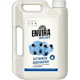 Envira Bettwanzen Abwehrspray 2 Liter - Spray mit Langzeitwirkung gegen Bettwanzen - Mittel gegen Bettwanzen für Wohnung, Hotel, Matratzen & auf Reisen - Effektiv Bettwanzen loswerden