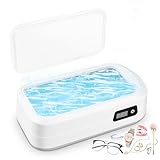 640ml Ultraschallgerät, MXTIMWAN 49kHz Brillenreinigungsgerät, Ultrasonic Cleaner mit Digitalanzeige, Ultraschallreinigungsgerät mit 4 Timer-Reinigungsmodi, für Brillen, Zahnersatz