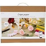 Creativ Company Crepe Paper Maxi Kit for Making Beautiful Crepe Bouquets