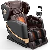 FURNIMAT Massagesessel Ganzkörper, Zero Gravity Relaxsessel Massagestühle mit Taillen- und Beinheizung, Komfort-Airbags, Fußrollen, 10 Massagerollen, Bluetooth-Lautsprecher, Fernbedienung
