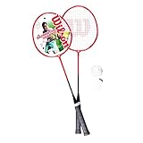 Wilson Unisex – Erwachsene Badminton 2 PC KIT V2 Ausrüstung, Rot/Gelb, G4 (3)
