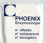 Phoenix Enzymreiniger Teppichreiniger 1 x 20 gr. Siegelbeutel 1,0-1,5 Liter Teppich Reiniger-Gardinenreiniger-Polsterreiniger-Polsterpflege-Fleckenentferner-Fleckenmittel (1)