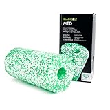 BLACKROLL® MED Faszienrolle (30 cm x 15 cm), weiche Massagerolle für schmerzempfindliche Menschen, Fitness-Rolle für schonende Massage, ideal für zu Hause, weiche Härte, Made in Germany, Weiß/Grün