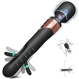 Dildo Vibrator Sex Spielzeug für die Frau, Vibration für Frauen Vibratorensets für Frauen Klitoris Sexspielzeug,Sex Toyset für Woman mit 10 * 7 Modus Paar-Vibratoren, Prostata Massagestab