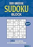 Der große Sudokublock Band 3: 380 Kulträtsel in 3 Schwierigkeitsstufen