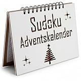 Adventskalender mit Sudoku – 24 Tage Rätselspaß | Tischkalender mit Holzcover zum Aufstellen | 3 Sudokus pro Tag in verschiedenen Schwierigkeitsstufen (Sudoku)
