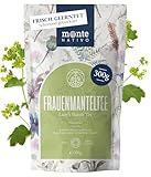 Frauenmanteltee Monte Nativo (300g) - Frauenmantel schonend getrocknet als Kinderwunsch Tee - 100% natürlich und ohne Zusatzstoffe - Aromatischer Kräutertee für einen köstlichen Aufguss