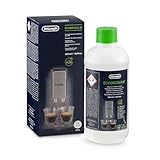 De'Longhi EcoDecalk Entkalker DLSC500, 5 Entkalkungs Dosen, Kaffee Maschinen Entkalker, Kaffee Maschinen Wartungs Zubehör, Pflanzliche Inhaltsstoffe, Flasche mit 5 Dosen, 500ml