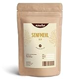 1 kg Senfmehl Senfsaat gelb gemahlen, teilentölt zur Senfherstellung Senfpulver vom-Achterhof