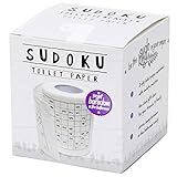 Sudoku Klopapier Sudoko Fun Toilettenpapier mit Sodoko Rätseln ideal für längere Geschäfte
