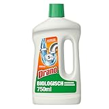 Drano Extra Stark, Biologisch Abbaubarer Rohrreiniger für langsam abfließende Abflüsse, 1er Pack (1 x 750 ml)