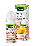 Kneipp Arnika Roll-on Wärmend - Massageroller lindert & lockert Verspannungen & Schmerzen im Nacken, in Schultern, Rücken & Muskeln - ideale Entspannung nach Sport & Arbeit Dank Wärmewirkung - 50ml