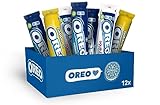 OREO Box I 12 Packungen OREO Kekse I 3 OREO Sorten I inkl. 6x OREO Original, 3x OREO Golden, 3x OREO Double I Keks Geschenkbox