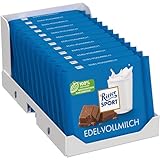 Ritter Sport Edel-Vollmilch Tafel, 12er Pack (12 x 100g)