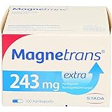 Magnetrans extra 243 mg - Magnesiumkapseln für eine schnelle Hilfe bei Muskel- und Wadenkrämpfen, bei nachgewiesenem Magnesiummangel - 1 x 100 Kapseln