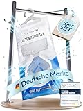 PEARWAY Luftentfeuchter Beutel XL 10x250g - Feuchtigkeitsabsorber - Moisture Absorber - Luftentfeuchter Fenster & Schrank - Entfeuchter Beutel - Luftraumentfeuchter zum Aufhängen