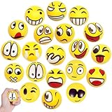 PQETBV 20 Stücke Stress Bälle, Antistressball für Kinder, Anti Stress Spielzeug Bälle Erwachsene Mitgebsel Geschenke Geburtstag ADHD Autism Sensory Toy
