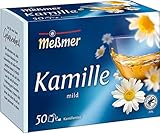 Meßmer Kamille | 50 Teebeutel | Vegan | Glutenfrei | Laktosefrei