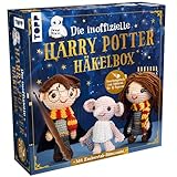 Die inoffizielle Harry Potter Häkelbox. Mit Anleitungsbuch und Material: Buch (32 S., DIN A5, Softcover), Häkelnadel, Acryl-Garn (9 Farben), Füllmaterial, Sicherheitsaugen, Nadel, Maschenmarkierer