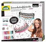 Lena 42116 Freundschaftsbänder Bastelset für Kinder ab 6 Jahren - Freundschaftsarmbänder selber machen, DIY Armbänder als bezauberndes Geschenk für gute Freunde