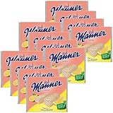 Manner knusprige Zitronenwaffeln aus fünf Lagen 75g 12er Pack