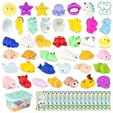 Mochi Squishy Set Mitgebsel Kindergeburtstag Gastgeschenke 40 Stück - BONNYCO | Kleine Geschenke für Kinder, Mitbringsel Kindergeburtstag Gastgeschenk, Pinata Füllung | Give Aways Einschulung Set