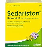 Sedariston® Konzentrat bei Unruhe, Stress, Anspannung, Schlafstörungen, pflanzliches Arzneimittel aus Johanniskraut + Baldrian, 100 Stk