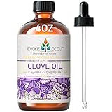 EVOKE OCCU Nelke ätherisches Öl 118 ml, reines Nelkenöl für Haut Massage Aromatherapie Diffusor- 4 FL Oz