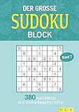 Der große Sudoku-Block Band 7: 380 Kult-Rätsel in 3 Schwierigkeitsstufen