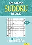 Der große Sudokublock Band 7: 380 Kult-Rätsel in 3 Schwierigkeitsstufen