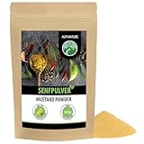 Senfmehl gelb weiß 500g von Alpi Nature, Senfpulver, Senfkörner gemahlen, gelbe Senfsamen gemahlen