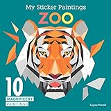 My Sticker Paintings Zoo: 10 Magnificent Paintings