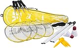 VICFUN Hobby Badminton Set Family, Gelb, One size, 795/0/1