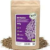 amapodo Baldrian Tee Bio 100g - Baldrianwurzel geschnitten - Baldriantee - Geschenke für Männer - Valerian Tea - Gute Nacht Tee - Valeriana officinalis