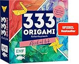 333 Origami – Farbenfeuerwerk: Alcohol Ink: Das Original: Mit Anleitungen und 333 feinen Papieren