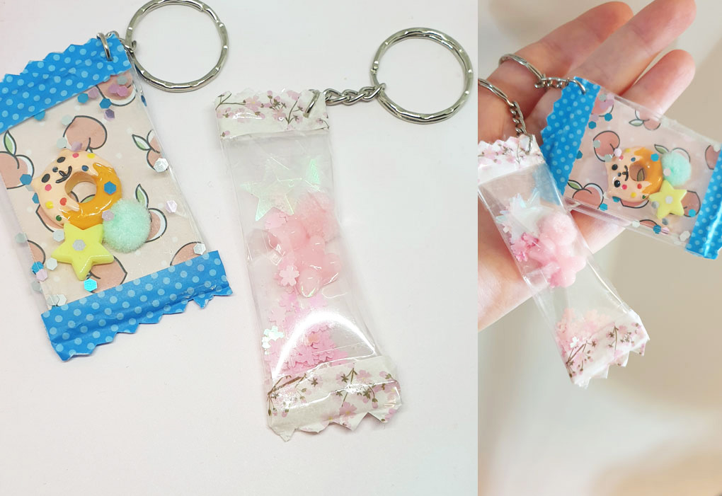 DIY-Kawaii-Candy-Shaker-Anhänger