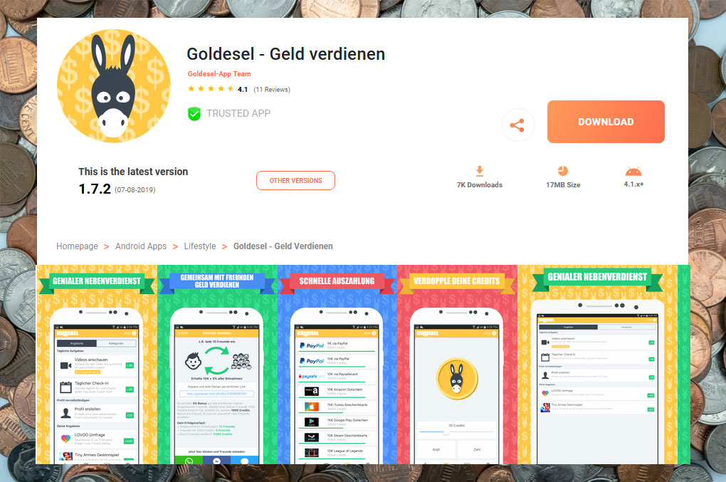 Goldesel-und-andere-Apps