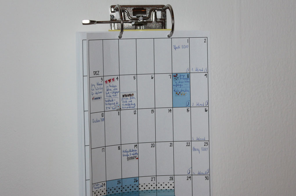 Kalender-DIY