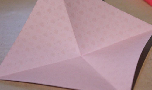 Origamipapier-Lesezeichen-Schritt-2