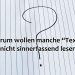 Texter,-die-nicht-sinnerfassend-lesen-können